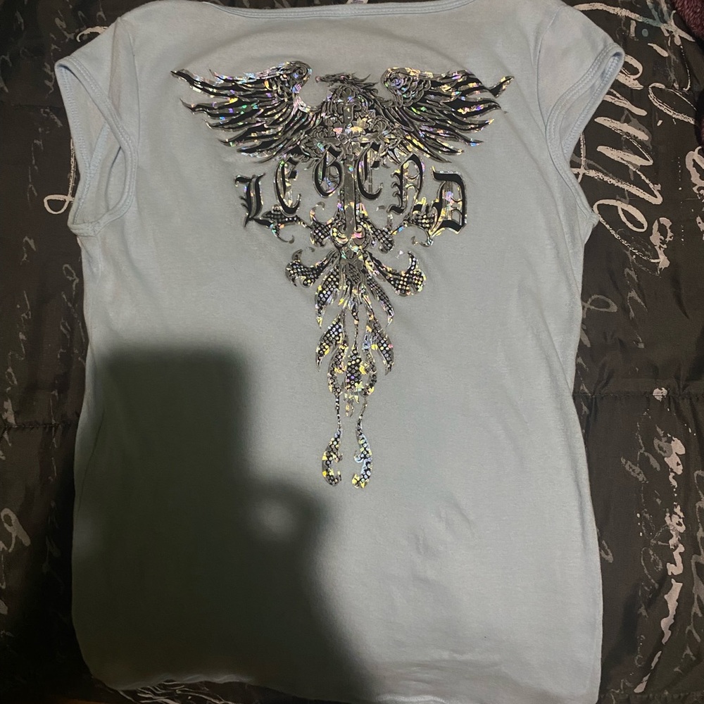 Y2K graphic shirt
